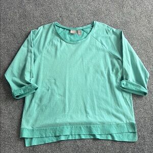 Chico’s Women's Teal Top - Size 3 (XL)